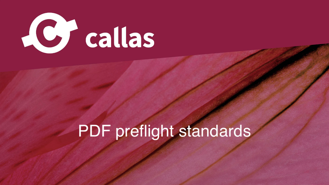 Webinar - PDF preflight standards