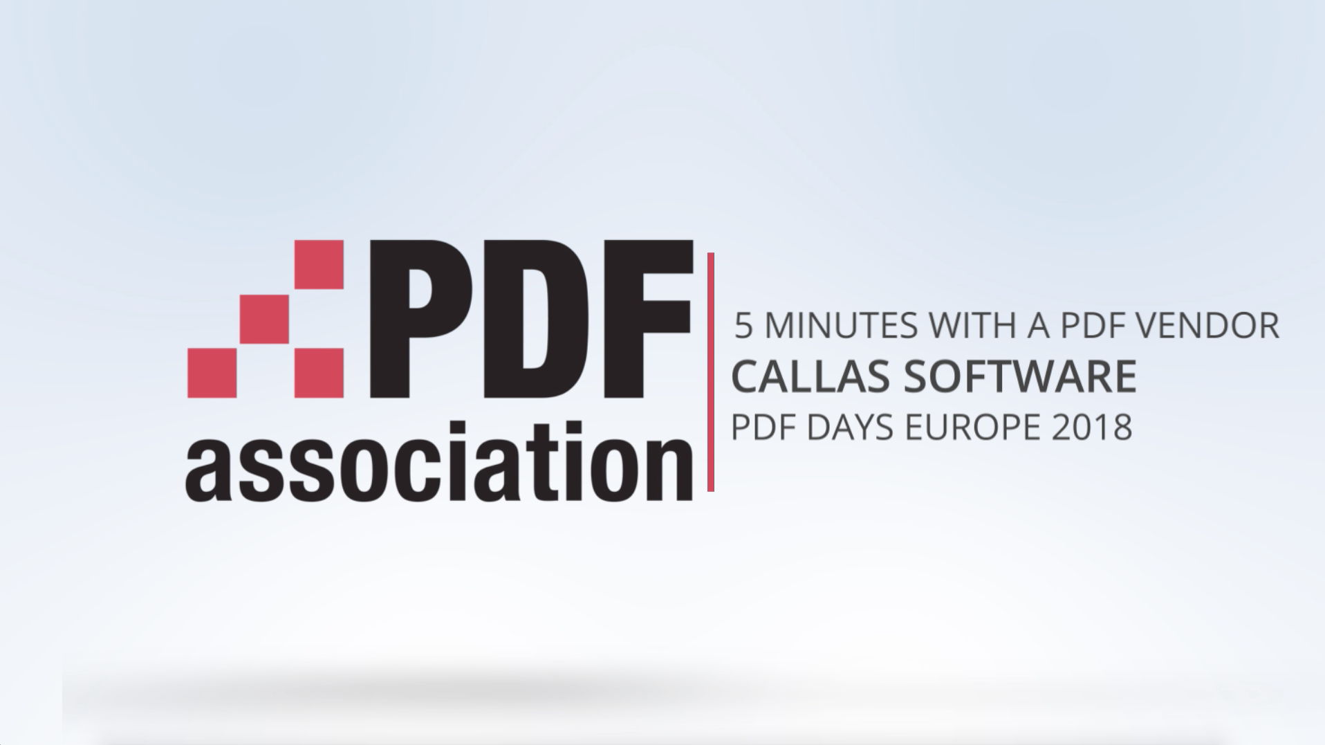 Presentation - Save data with pdfaPilot!