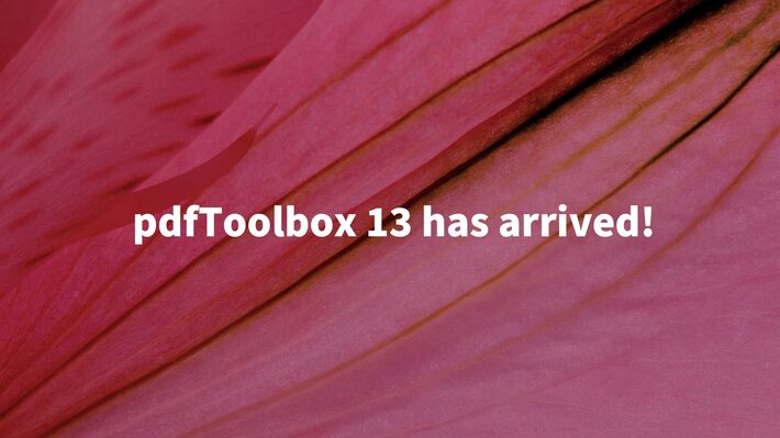 Pdf Toolbox 13 has arrived